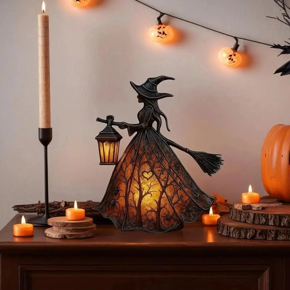 Enhanced Product Title: "Halloween Hexenlampe - Spooky Witch Lantern for Halloween Decorations | Perfect for Parties & Haunted Houses" 

This title includes relevant keywords while providing more context about the product's use and appeal, which can help