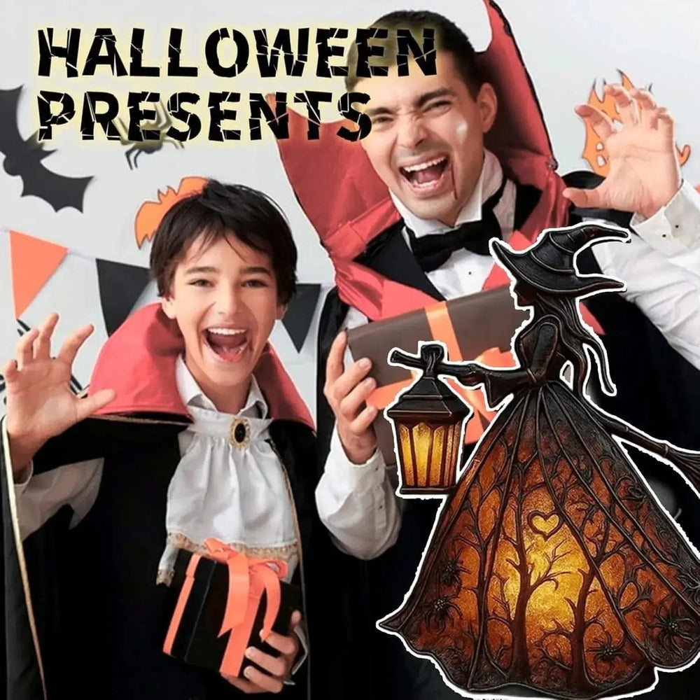 Enhanced Product Title: "Halloween Hexenlampe - Spooky Witch Lantern for Halloween Decorations | Perfect for Parties & Haunted Houses" 

This title includes relevant keywords while providing more context about the product's use and appeal, which can help