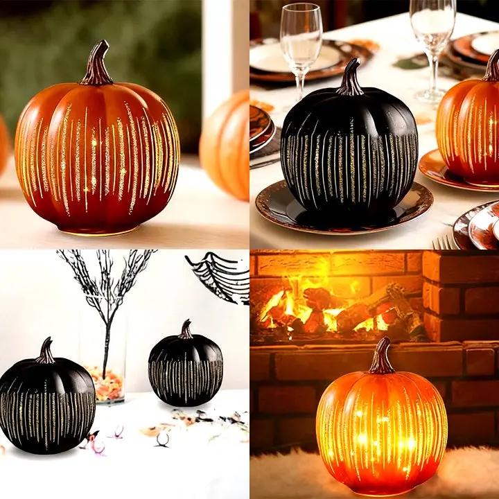 Optimized Product Title: "Halloween Kürbislampe mit Funkelndem LED-Licht & Timer – Perfekte Dekoration für Gruselige Feiern" 

This title includes relevant keywords while highlighting the product's features and its intended use, making it more appealing f