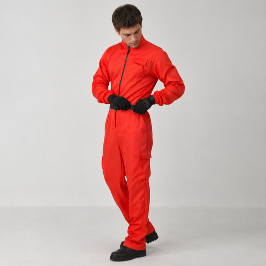 Halloween Costume – Adult Guard Mask & Jumpsuit Outfit