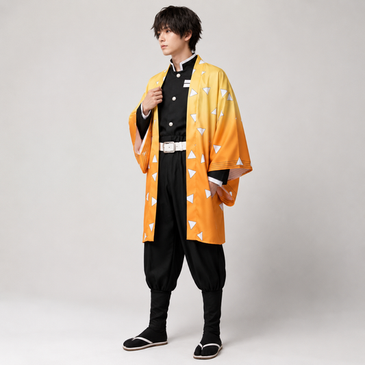 Anime Haori Outfit – Wig Included, Cosplay Costume & Halloween Party Wear