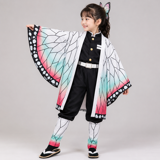 Anime Kimono Outfit – Sword Accessory, Cosplay Costume & Halloween Party Wear