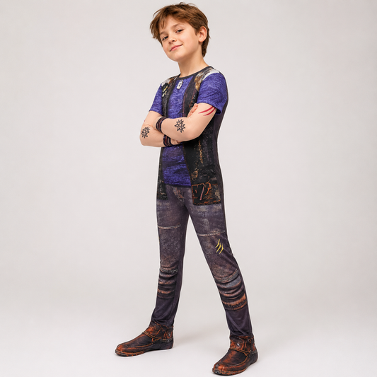Kids Zombie Jumpsuit – Halloween Costume, Party Outfit & Fancy Dress