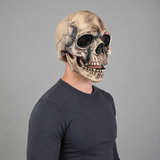 Halloween Costume Mask Skull Moving Jaw Cosplay Accessory