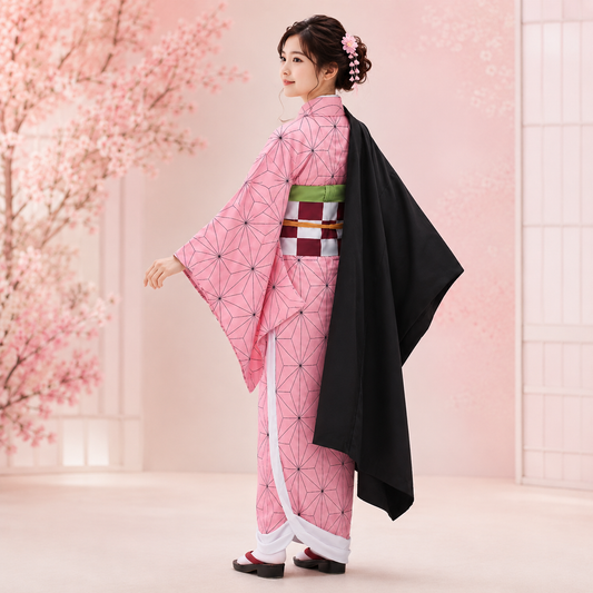 Anime Cosplay Costume – Flowing Robe Style, Halloween Theme & Unisex Fit