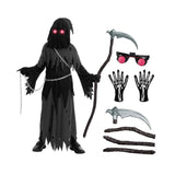 Halloween Costumes Grim Reaper Hooded Robe Set