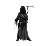 Halloween Costumes Grim Reaper Hooded Robe Set