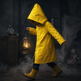 Halloween Costumes Hooded Raincoat Cosplay Jacket