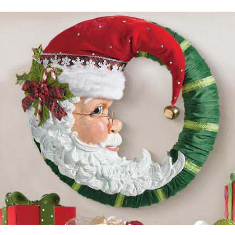 Santa Claus Fabric Hanging Pillow Decoration