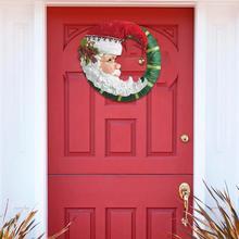 Santa Claus Fabric Hanging Pillow Decoration