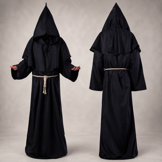 Women's Nun Robe Halloween Costume – Classic, Full-Length & Multiple Sizes