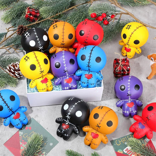 Squishy Dolls – Halloween Theme, Soft Stress Relief & Party Favors