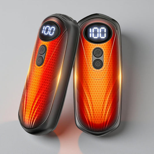 Hand Warmer – Rechargeable, LED Display & Pocket-Sized Design