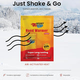 Hand Warmers Disposable Long Lasting Heat Packs Winter Outdoor Use