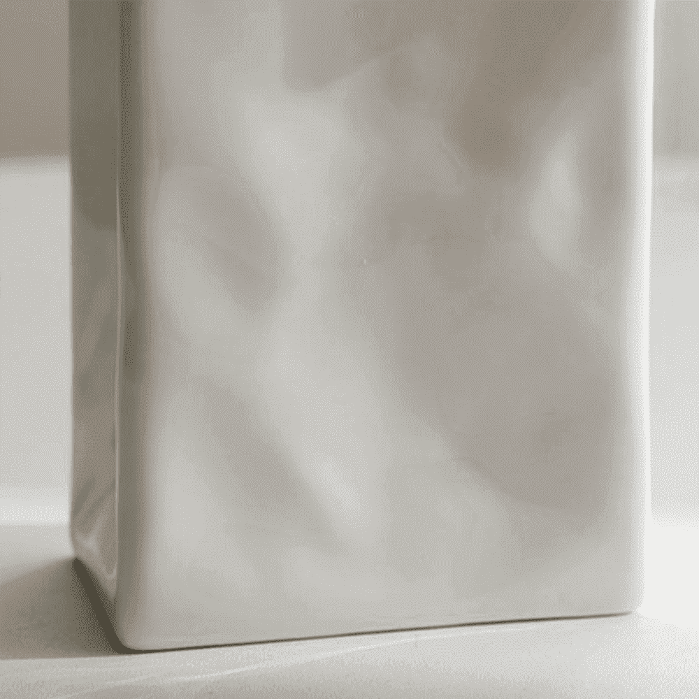 Porcelain Handbag Bud Vase – Creative Decor, 2 Sizes & 8–15cm