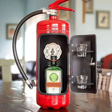 Fire Extinguisher Mini Bar – Handcrafted Metal, 40×12×12cm & Novelty Gift