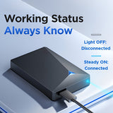 Hard Drive Portable External USB Storage Device Slim Design