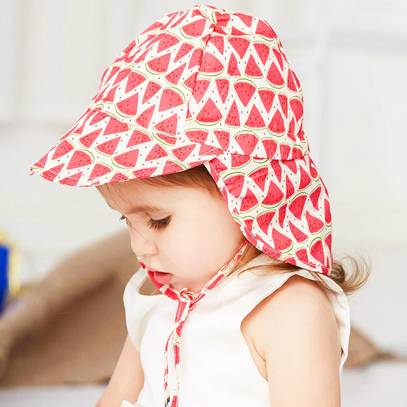 Kids Sun Hat – Neck Flap, Chin Strap & Quick-Dry UV Protection
