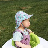 Kids Sun Hat – Neck Flap, Chin Strap & Quick-Dry UV Protection