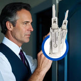 Master Key Decoder – Stainless Steel, KW1 5-Pin & Compact Locksmith Tool