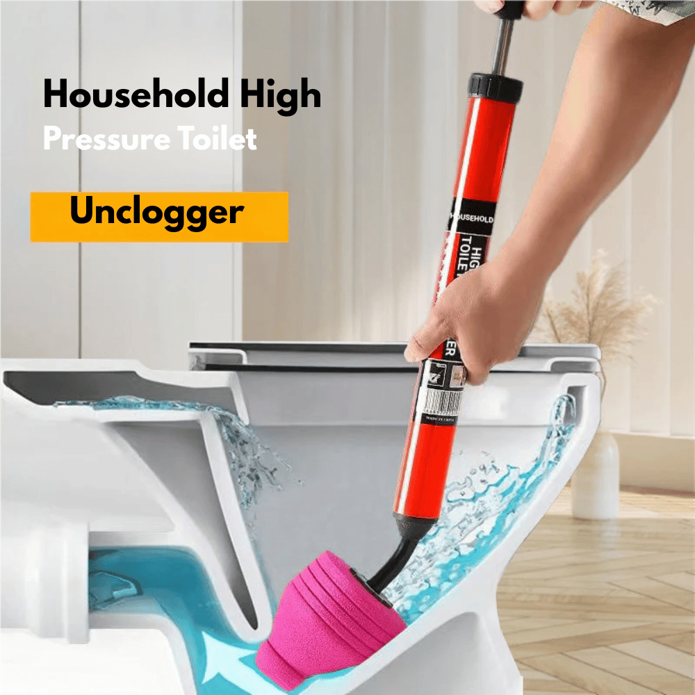 High-Pressure Drain Cleaner Pump – Chemical-Free, 64cm & Multi-Surface