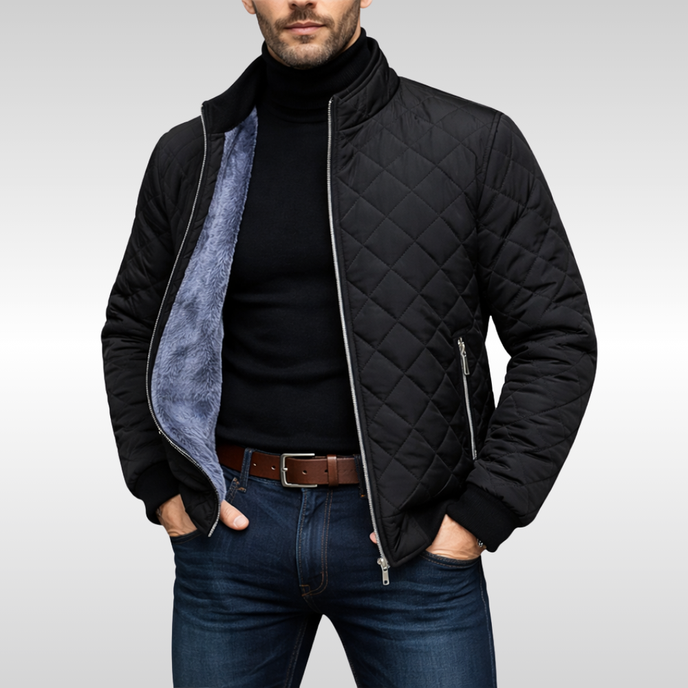 Hayes Quilted Jacket - Reliable Warmth & Stylish Comfort | Perfect for Cold Weather