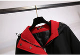 Plus-Size Hooded Windbreaker - Fall Magic Collection for Women