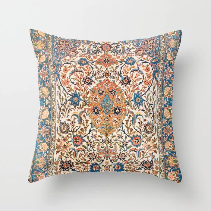 Oriental Cushion Cover – Plush Fabric, Hidden Zipper & 40–60cm Sizes