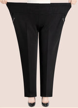 Autumn Magic Plus-Size High-Waisted Embroidered Pants for Women - Stylish & Comfortable