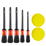 7-teiliges Auto-Detailing Pinsel-Set – Präzise Reinigung für jeden Winkel – Ideal für Innen- und Außenbereich