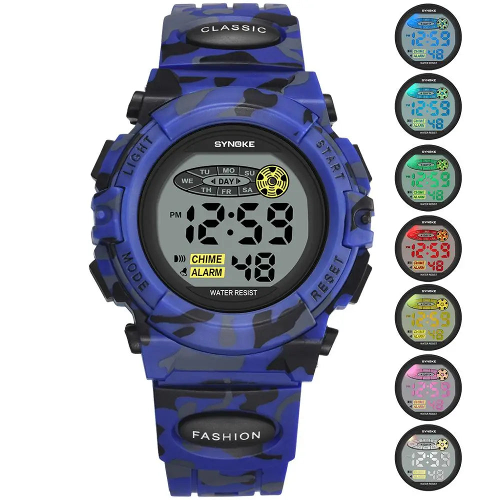 Livano – Waterproof Digital Kids' Watch with LED Display