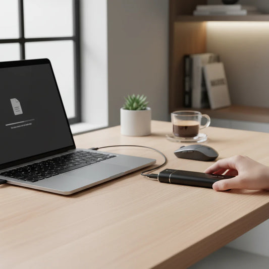 External Hard Drive Portable SSD – NVMe, USB 3.0 & Enclosure Case