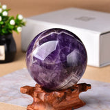 Enhanced Product Title: "Polierte Natürliche Amethyst-Kugel – Dekorative Edelsteinkugel für Home & Wellness" 

This title includes relevant keywords while maintaining clarity and appeal for potential buyers.