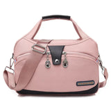 Damen Handtasche mit Schultergurt und mehreren Fächern