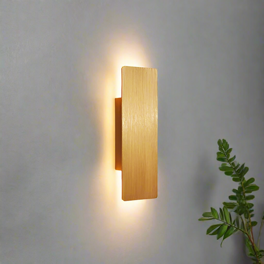 Dual Up-Down LED Wall Light – 6W Aluminium, Warm/Cool White & 4 Colors