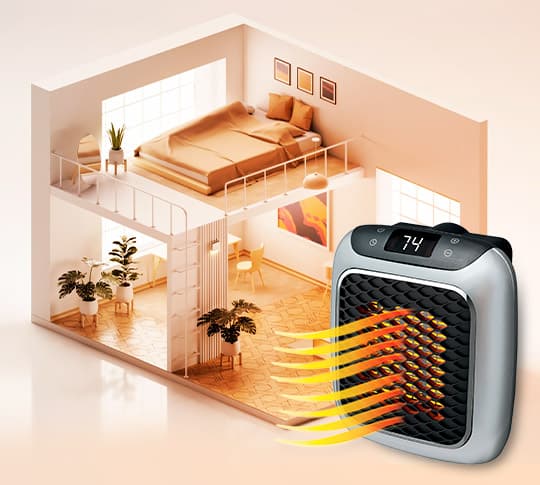 HeatPulse Portable Heater