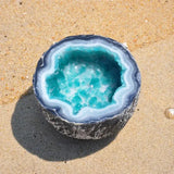 Crystal Healing Candle – Handcrafted Resin, Long-Lasting Glow & 6×6cm