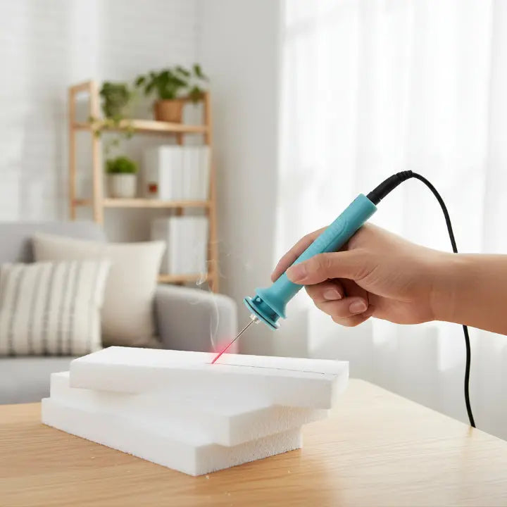 Enhanced Product Title: "Heißdraht-Schneider für präzise Schneidarbeiten – Ideal für Styropor, Schaumstoff und Modellbau" 

This title includes relevant keywords that potential customers might search for, while also providing more context about the produc