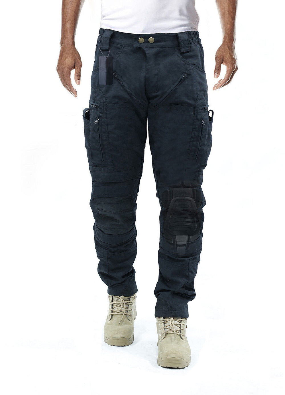 Men's Cargo Pants with Knee Protection – Tobias
