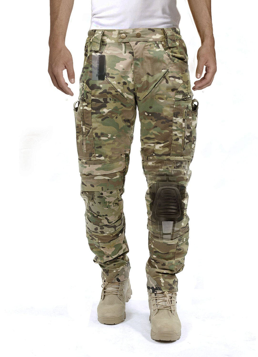 Men's Cargo Pants with Knee Protection – Tobias