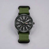 Men's Military Watch – Waterproof, Stainless Steel & NATO Strap