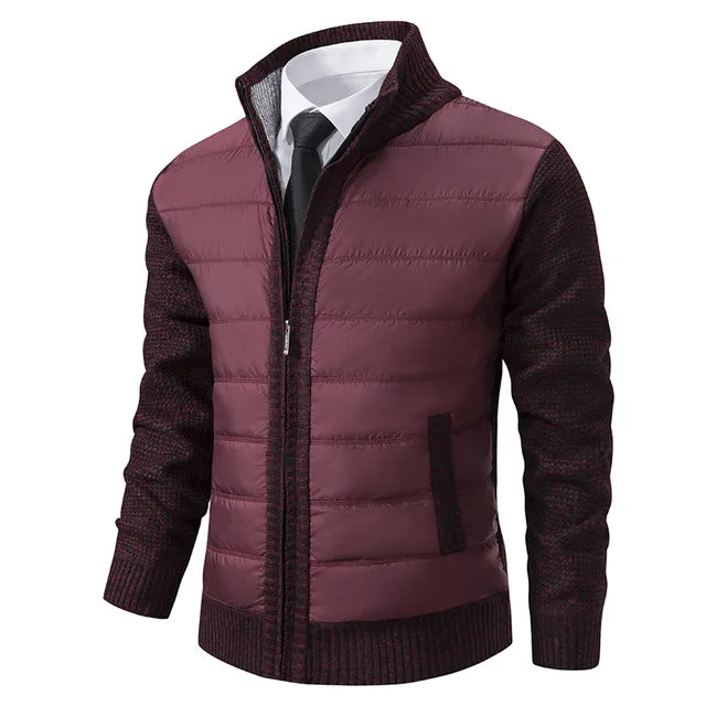 Stylish Men's Cardigan Jacket - Cozy Knit Sweater for All Seasons