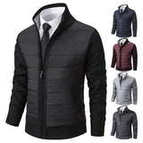 Stylish Men's Cardigan Jacket - Cozy Knit Sweater for All Seasons