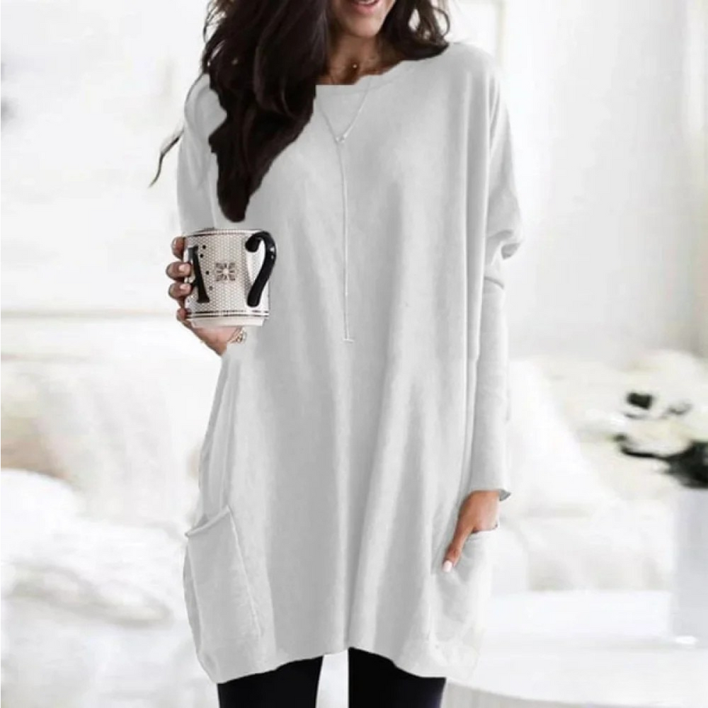 Enhanced Product Title: Anja™ Casual Pocket Top - Stylish & Comfortable Women's Wear

This optimized title includes relevant keywords that potential customers might use when searching for similar products, while also highlighting the style and comfort of