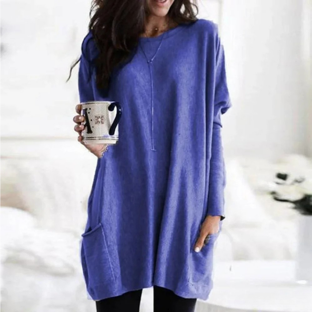 Enhanced Product Title: Anja™ Casual Pocket Top - Stylish & Comfortable Women's Wear

This optimized title includes relevant keywords that potential customers might use when searching for similar products, while also highlighting the style and comfort of