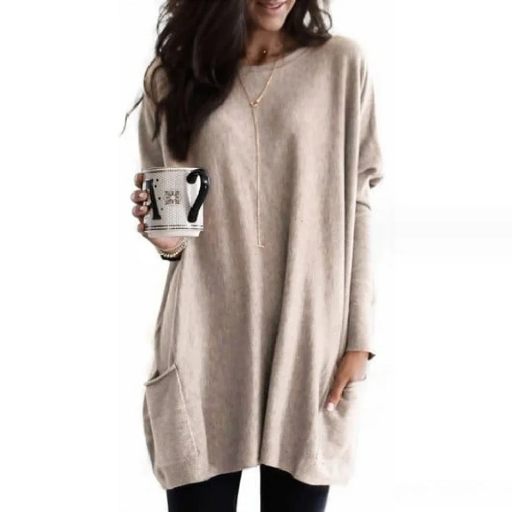 Enhanced Product Title: Anja™ Casual Pocket Top - Stylish & Comfortable Women's Wear

This optimized title includes relevant keywords that potential customers might use when searching for similar products, while also highlighting the style and comfort of