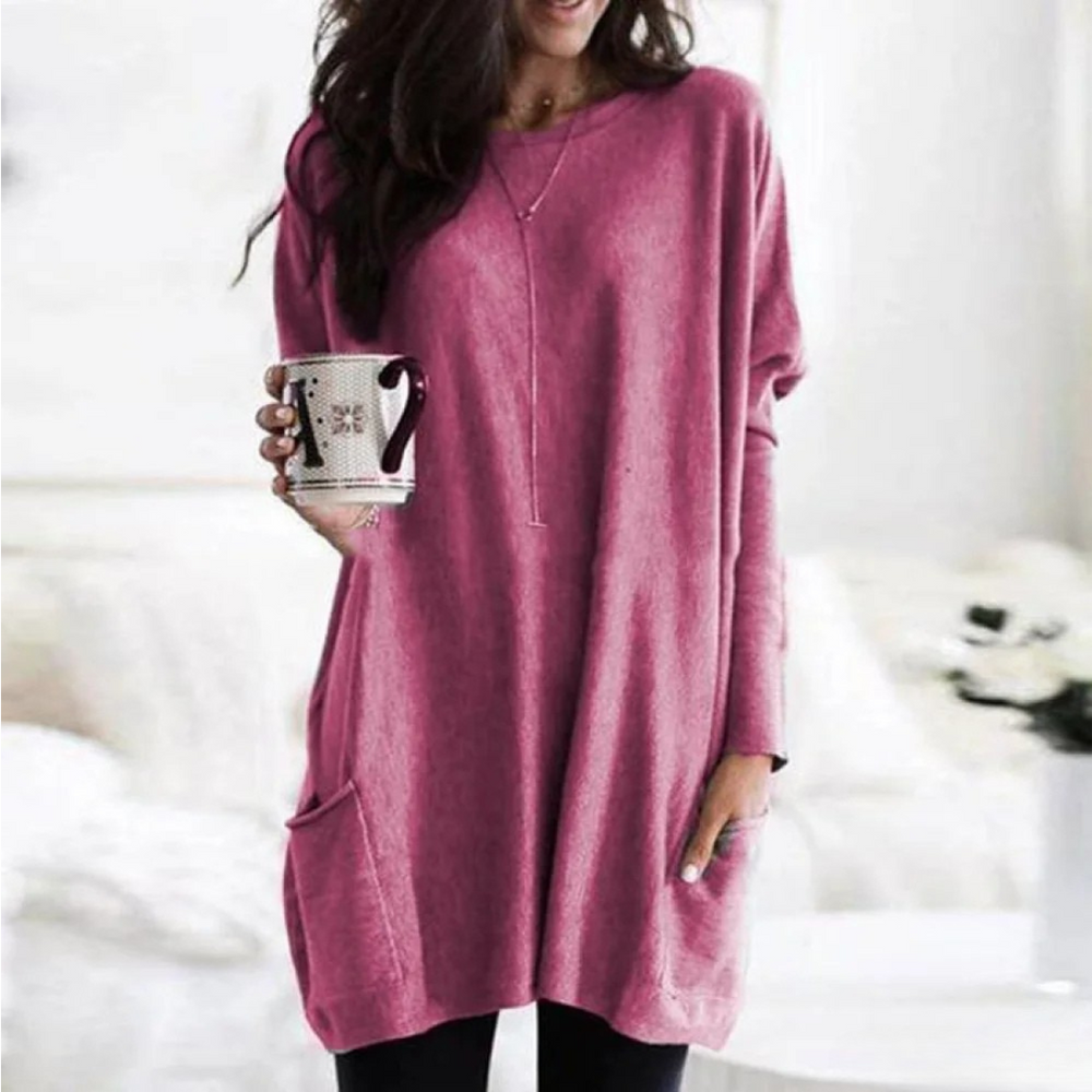 Enhanced Product Title: Anja™ Casual Pocket Top - Stylish & Comfortable Women's Wear

This optimized title includes relevant keywords that potential customers might use when searching for similar products, while also highlighting the style and comfort of