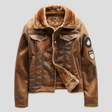 Men's Classic-Style Biker Jacket - Mio - 7