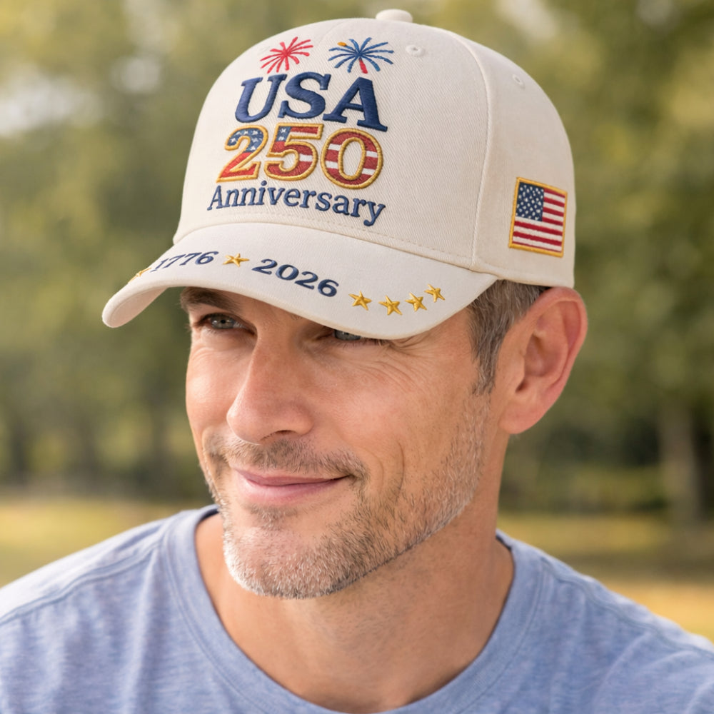 Men's Hat Veterans Baseball Cap Commemorative Patriotic Design