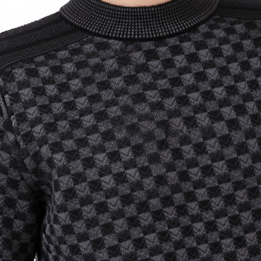 Men's Sweater with Round Neck - Andreas